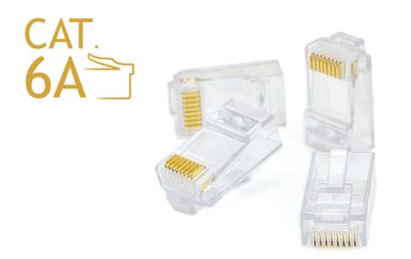 C6A Unshielded - RJ45 Plug for Cat 6A UTP Cable